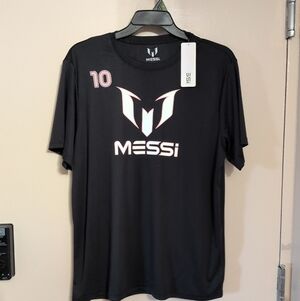 Messi black athletic shirt, Size XL